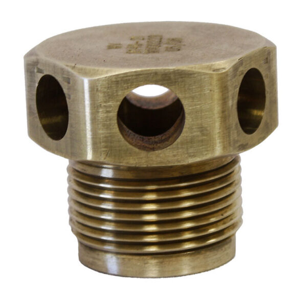 NON-VENT PLUG, BRASS