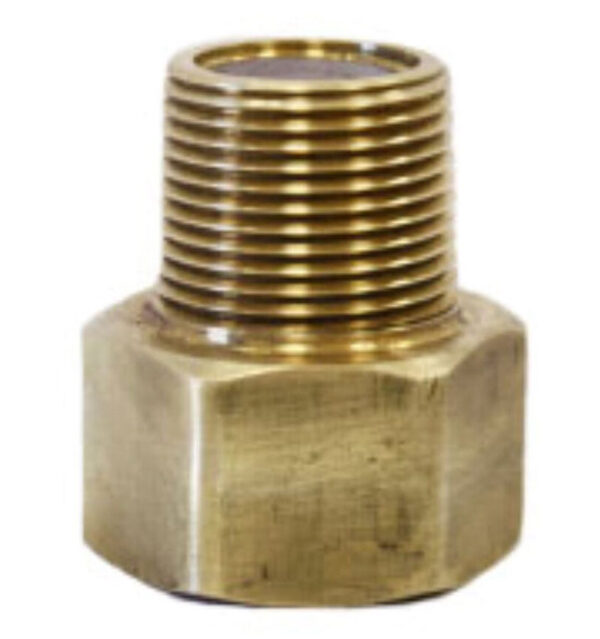 Adapter w / 1"NPT Tubing Connection and 165 Fusemetal